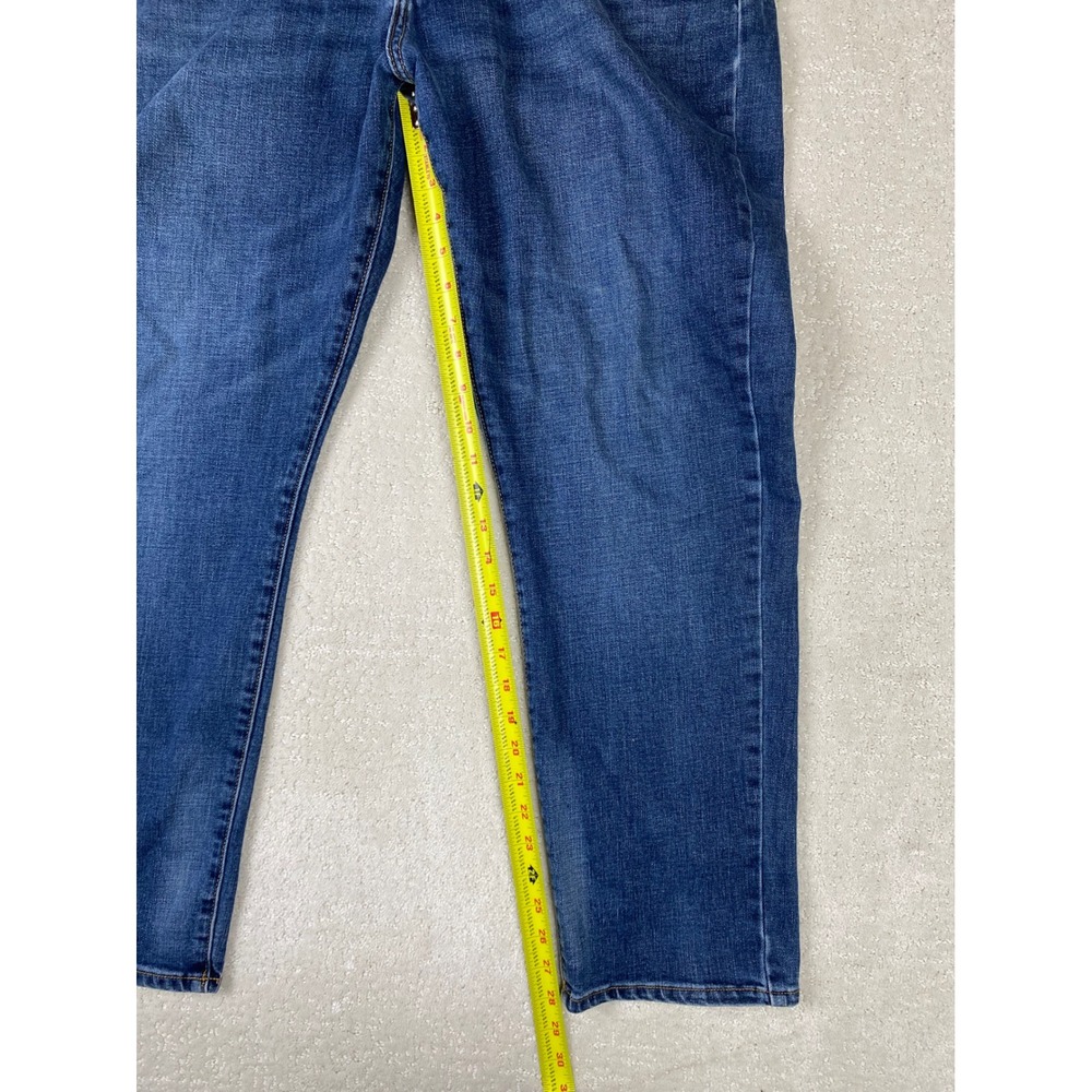 Lucky Brand 410 Mens Jeans 39x28 Blue Athletic Straight Medium Wash Denim - Picture 4 of 9